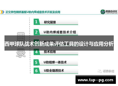 西甲球队战术创新成果评估工具的设计与应用分析